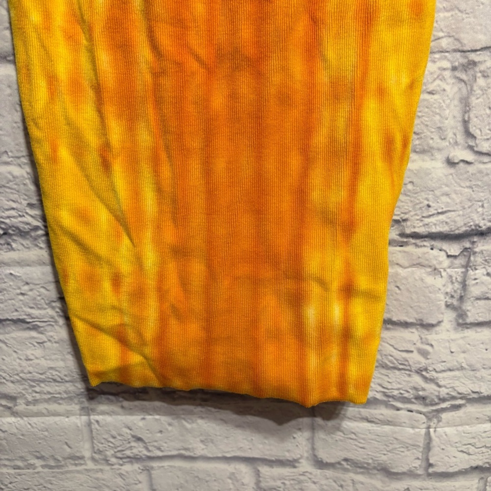 Cotton Citizen Verona Orange Mini Dress XS - Picture 4 of 11